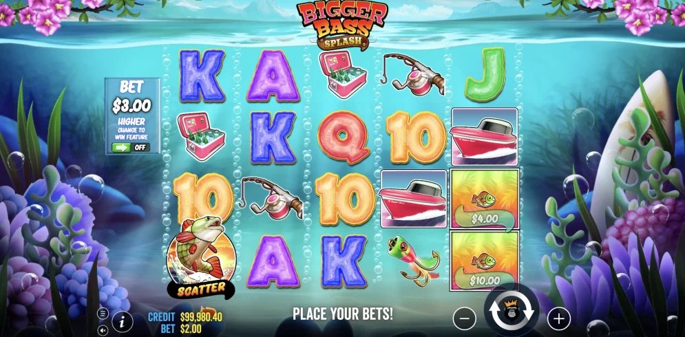 Bigger Bass Splash Slot
