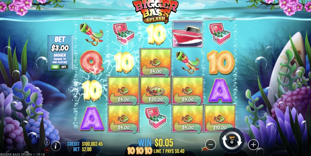Bigger Bass Splash