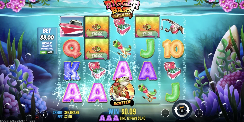 Bigger Bass Splash